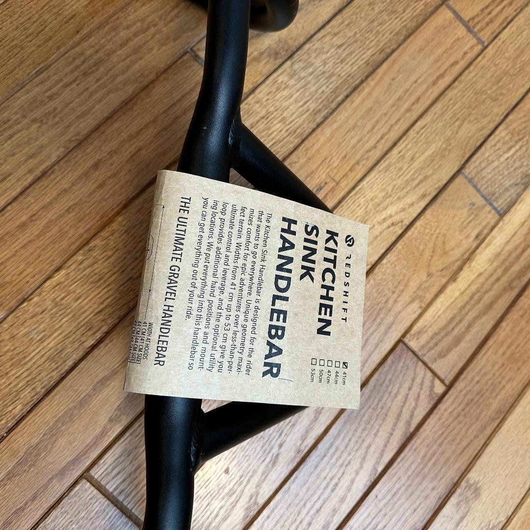 Redshift Kitchen Sink ハンドルバー 41cm グラベル用