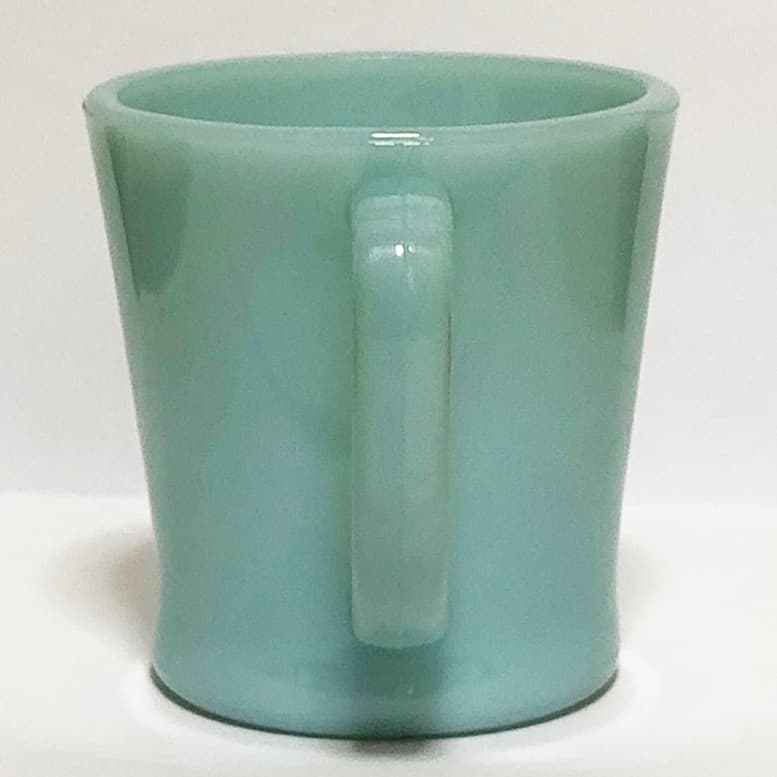 fire king D ハンドル マグ ターコイズブルー １点　＃003