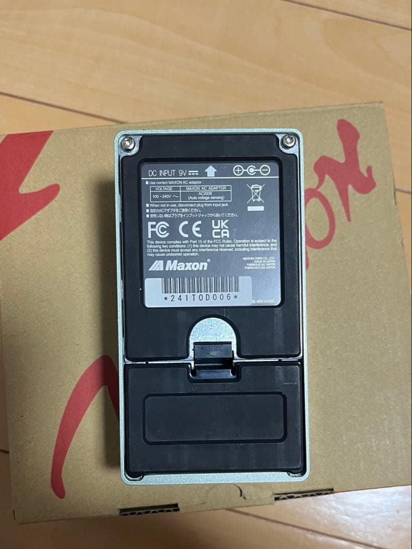 Maxon tod9 true tube overdrive ギターエフェクター