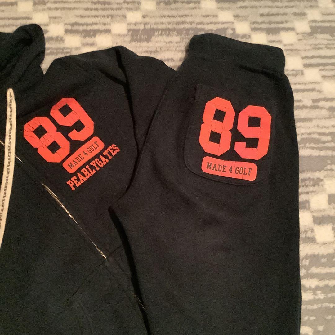 89 フルジッパースウェットセットアップ