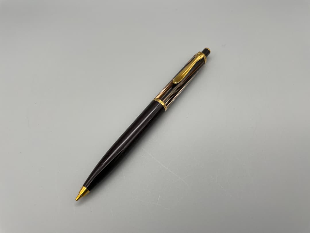 ペリカン スーベレーン D400 旧型 茶縞 0.7mm（軸リング1本）