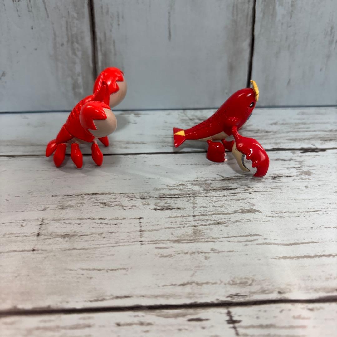 ポケモン　モンコレ　ヘイガニ　シザリガー　進化セット