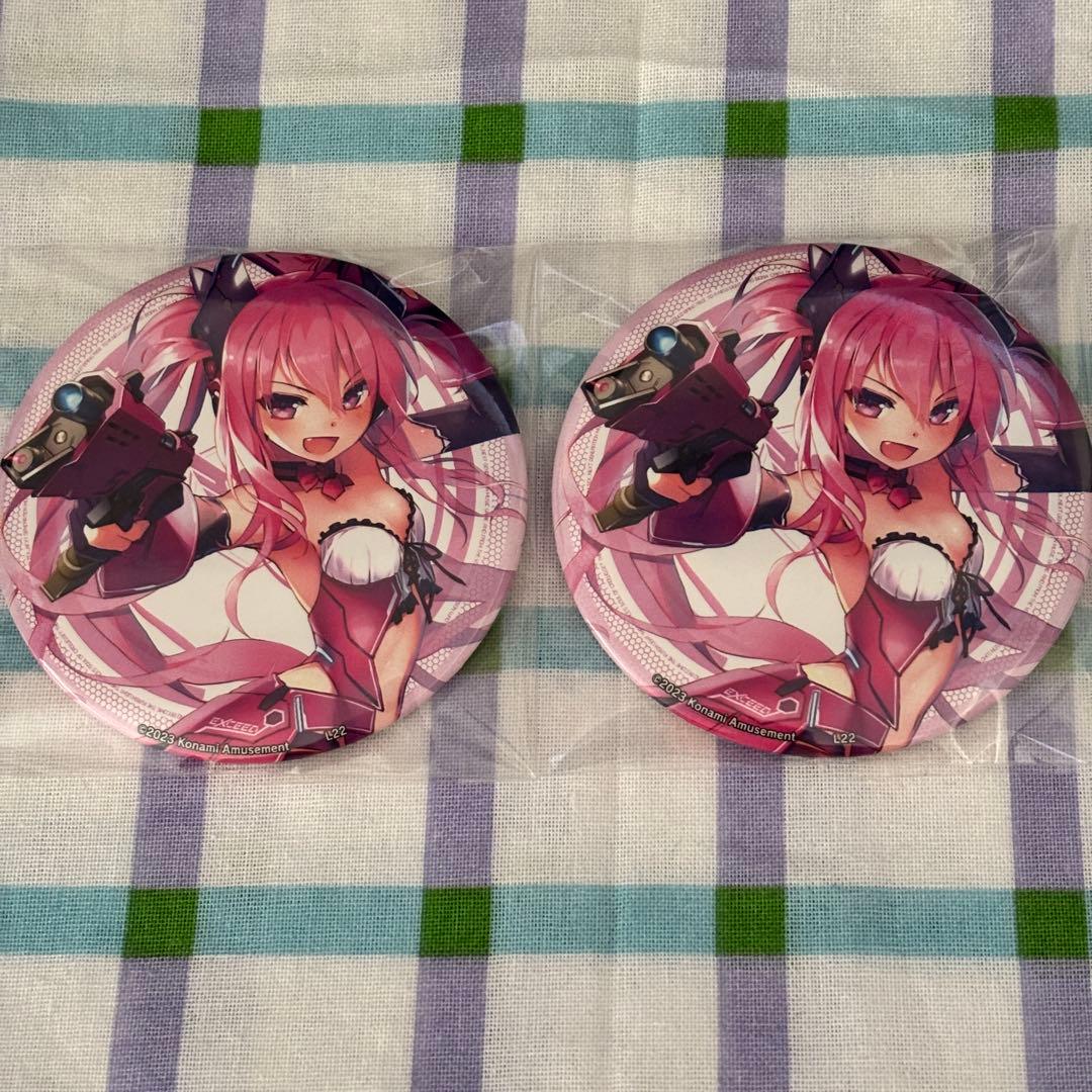 サウンドボルテックス　グレイス　缶バッジセット