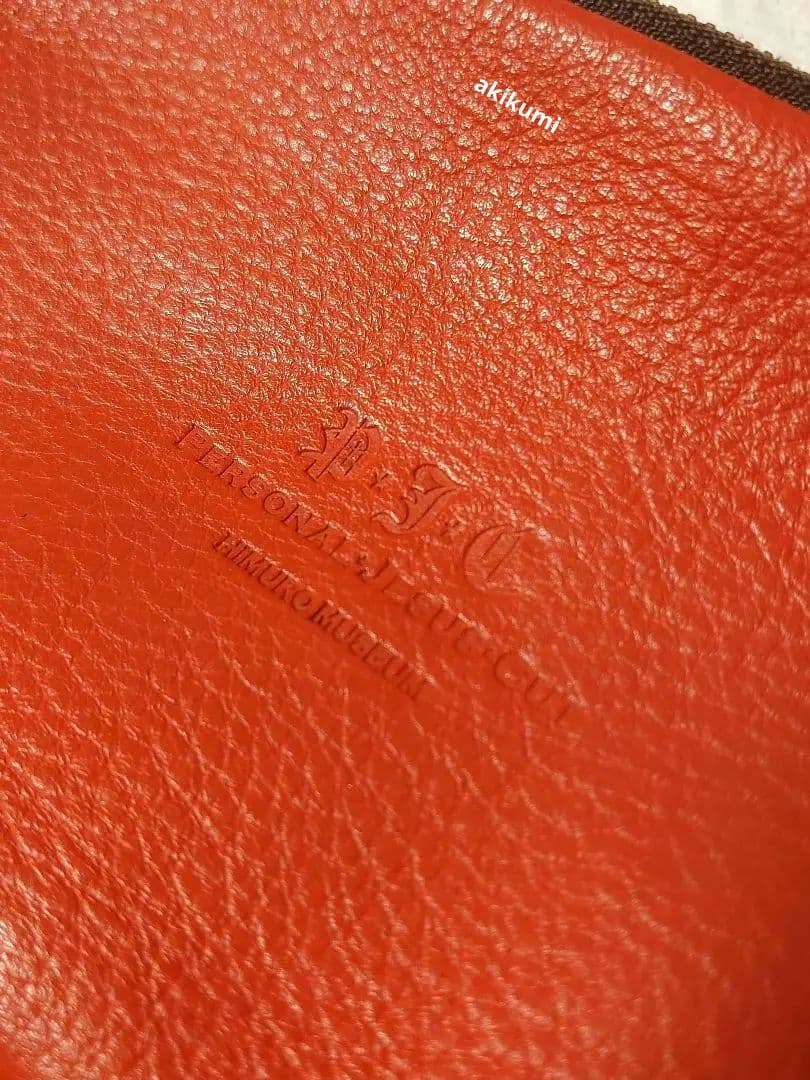 ★ 氷室京介 ★ PERSONAL JESUS CUT レザーポーチL レッド