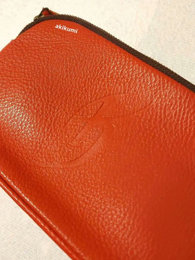 ★ 氷室京介 ★ PERSONAL JESUS CUT レザーポーチL レッド