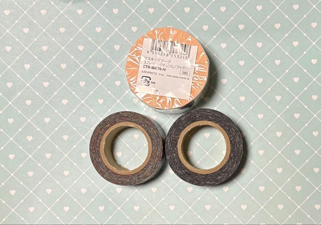 廃盤　マークス　マスキングテープ コフレ・ドュ・クチュリエ