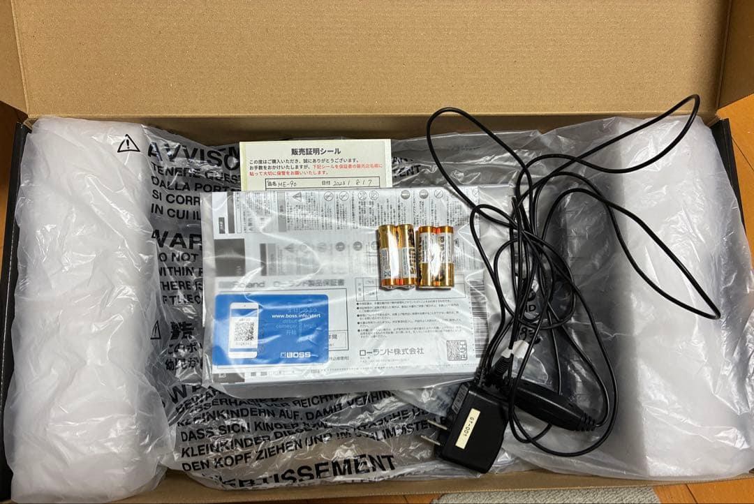 【美品】BOSS ME-90 (ACアダプタ付属)