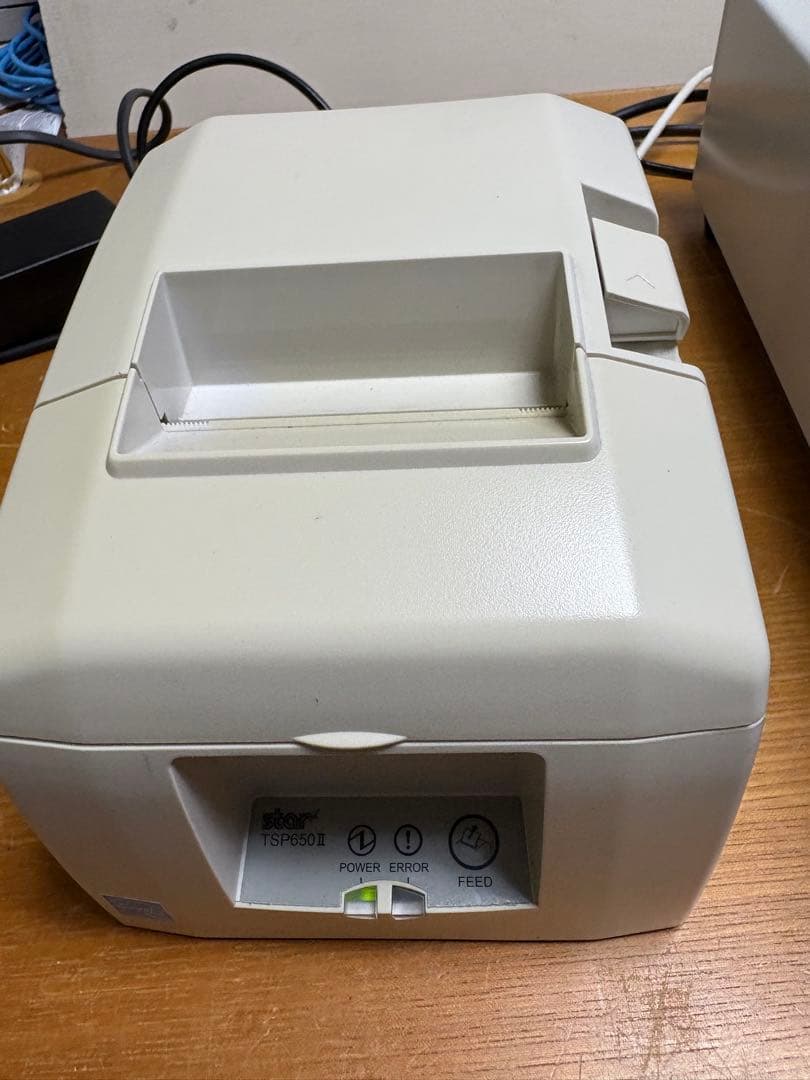 バーコードリーダー付き レジスター4点セット