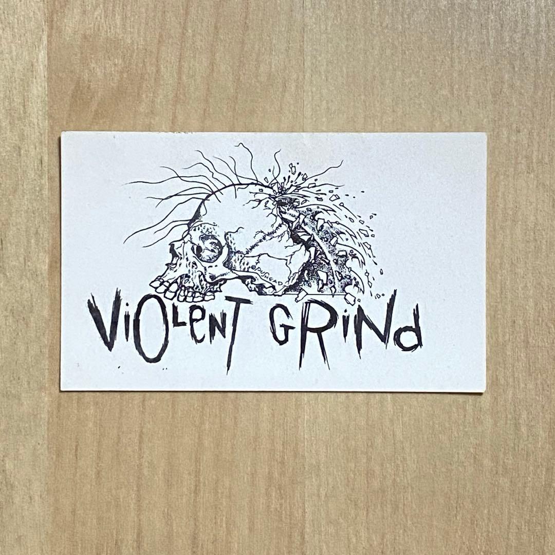 Violent Grind pusheadデザインステッカー