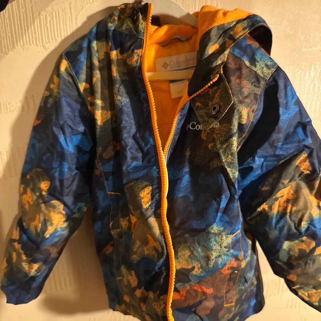 Columbia 子供用 スキーウェア カモフラージュ
