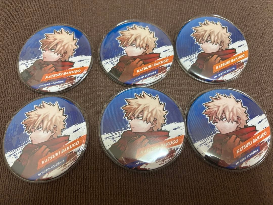 僕のヒーローアカデミア 爆豪勝己 新十傑缶バッジ
