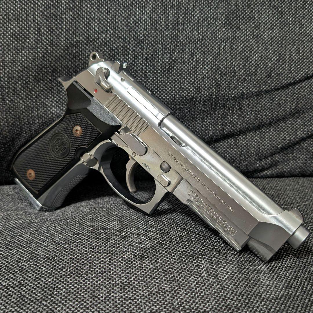 【希少】東京マルイ ベレッタM9A1 ステンレス ガスブローバック 生産終了品