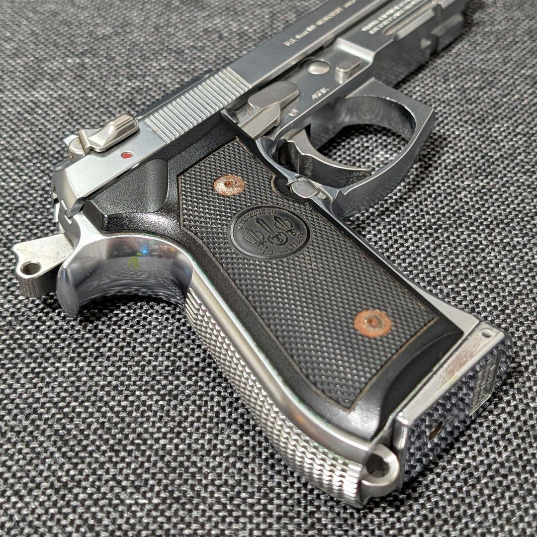 【希少】東京マルイ ベレッタM9A1 ステンレス ガスブローバック 生産終了品