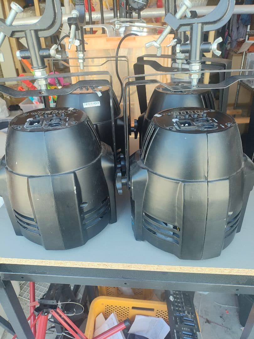 チ*ー様 LEDパーライト 4台セット DMX接続