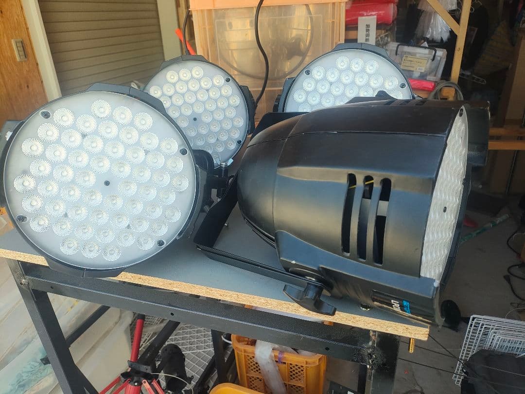 チ*ー様 LEDパーライト 4台セット DMX接続