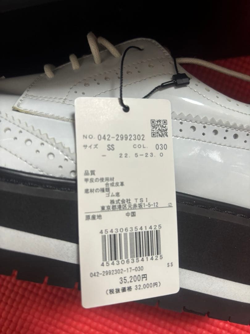 値下げ　新品 セントアンドリュース スパイクレスゴルフシューズ