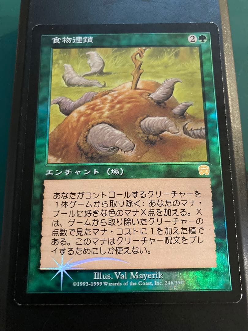 MTG 食物連鎖/Food Chain MMQ レア　旧枠　Foil