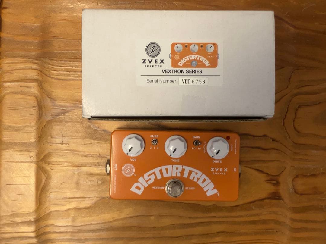 ZVEX DISTORTRON オレンジカラー