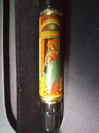 Santini Italia 世界限定88本「受胎告知」万年筆