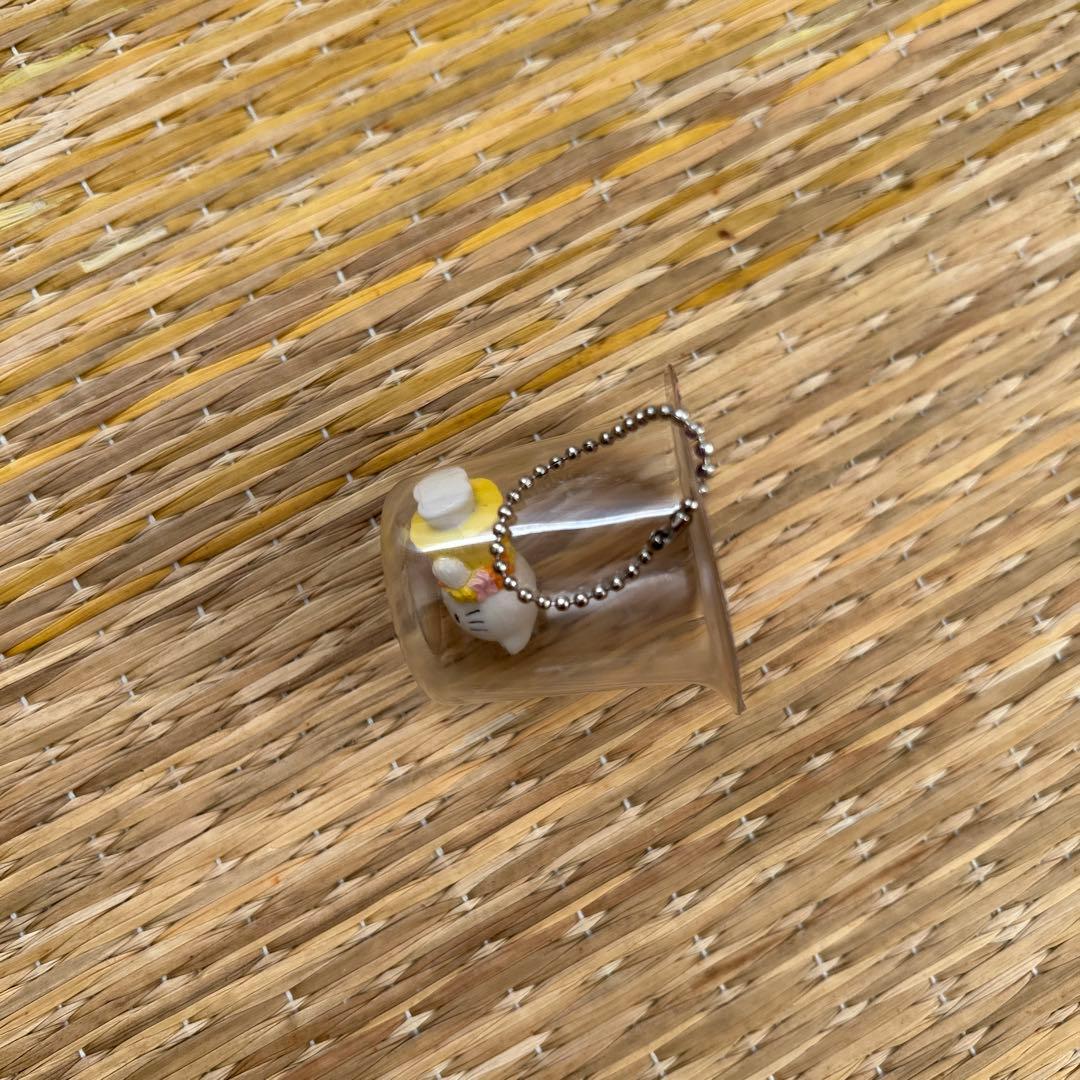 キティ カップ入り ボールチェーン マスコット 　アロハ