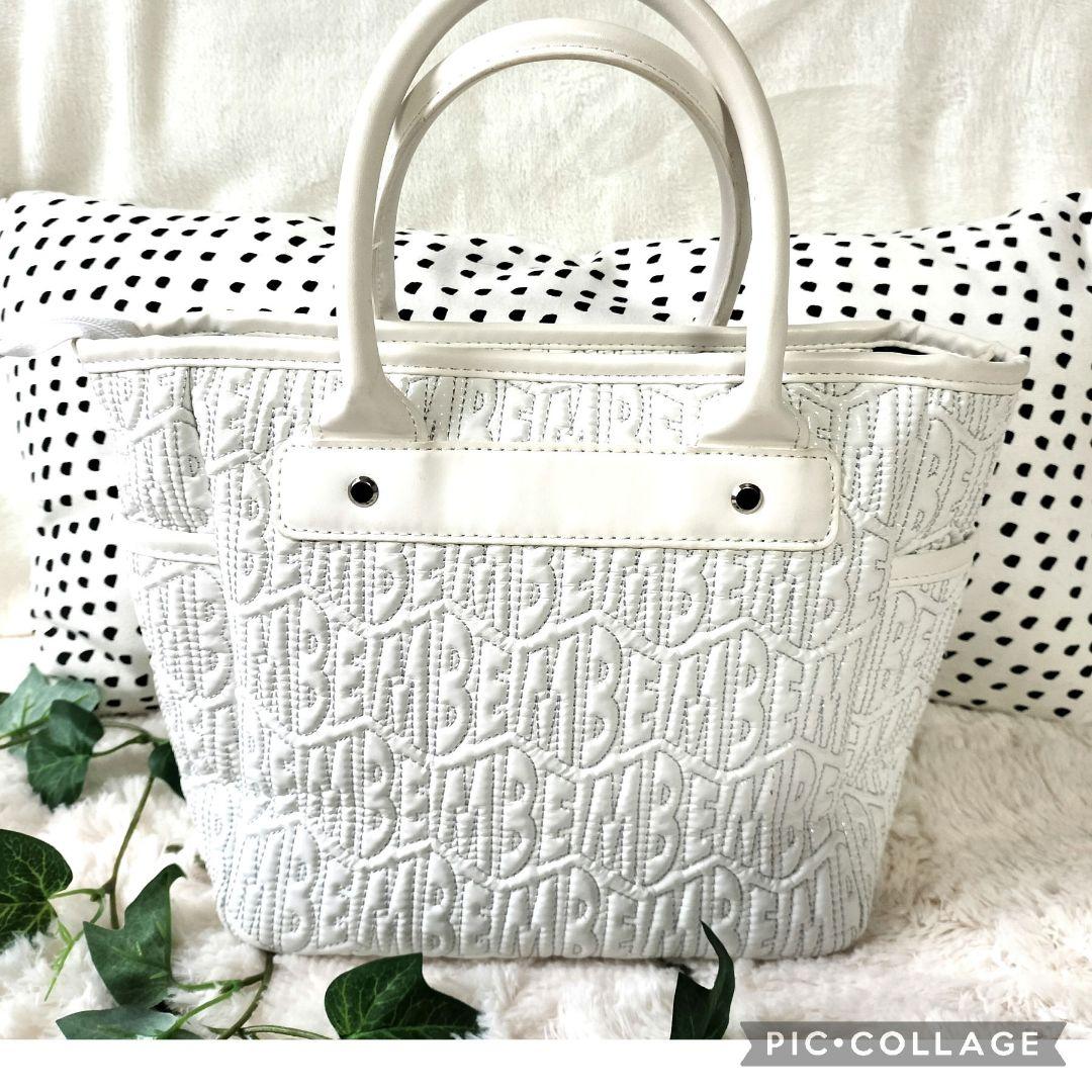 【希少】マスターバニーエディションカートバッグ　刺繍ロゴ　エンボス　ゴルフ　白