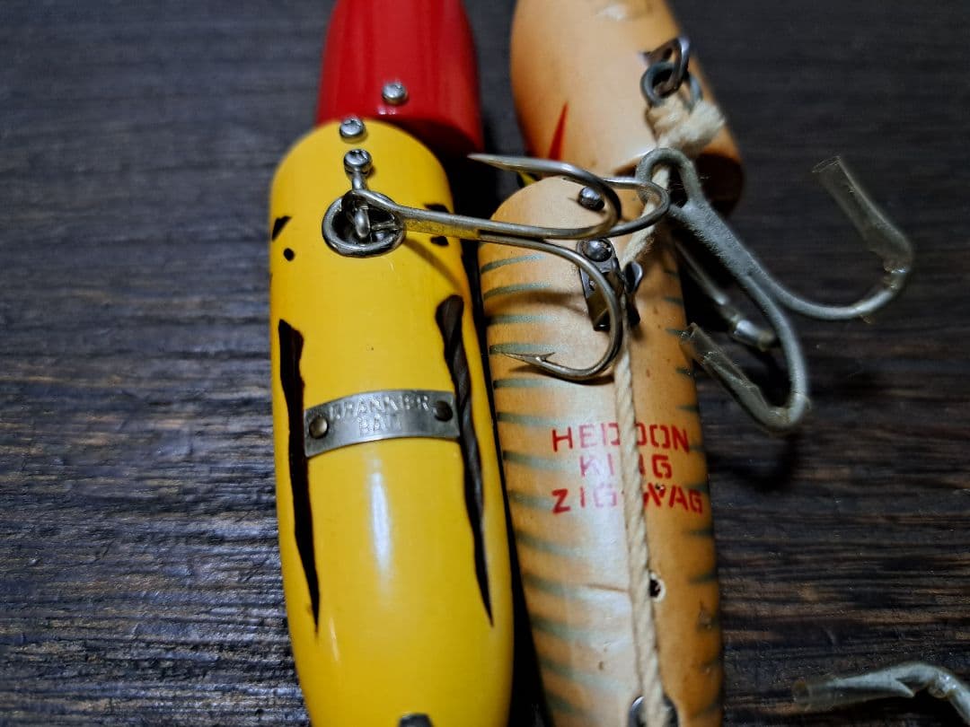 HEDDON　OLD　KING ZIG-WAG　&　道楽　半信半疑