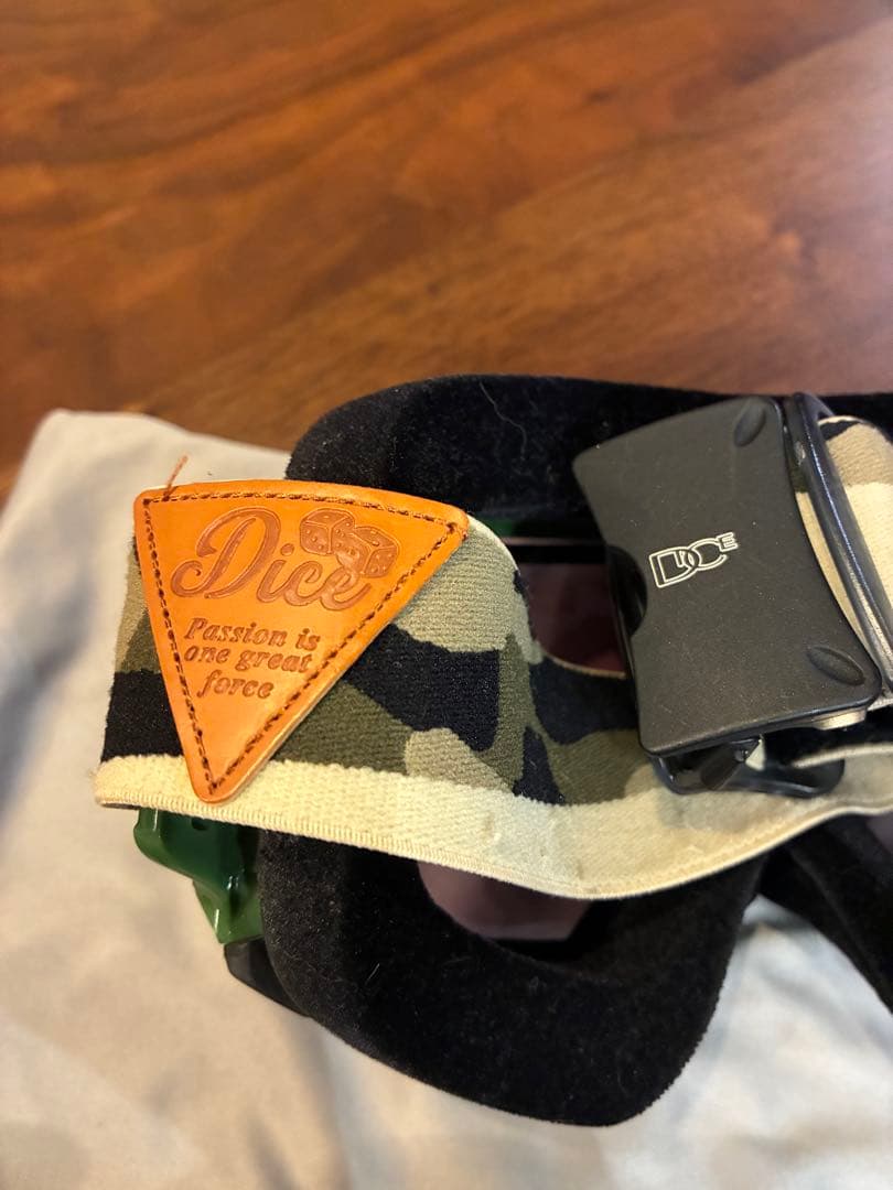 DICE グリーンゴーグル クリアテックスコートとグローブセット