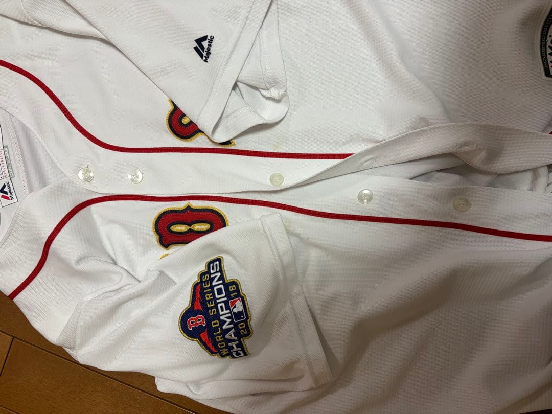 RED SOX 2018 ワールドシリーズユニフォーム　Sサイズ