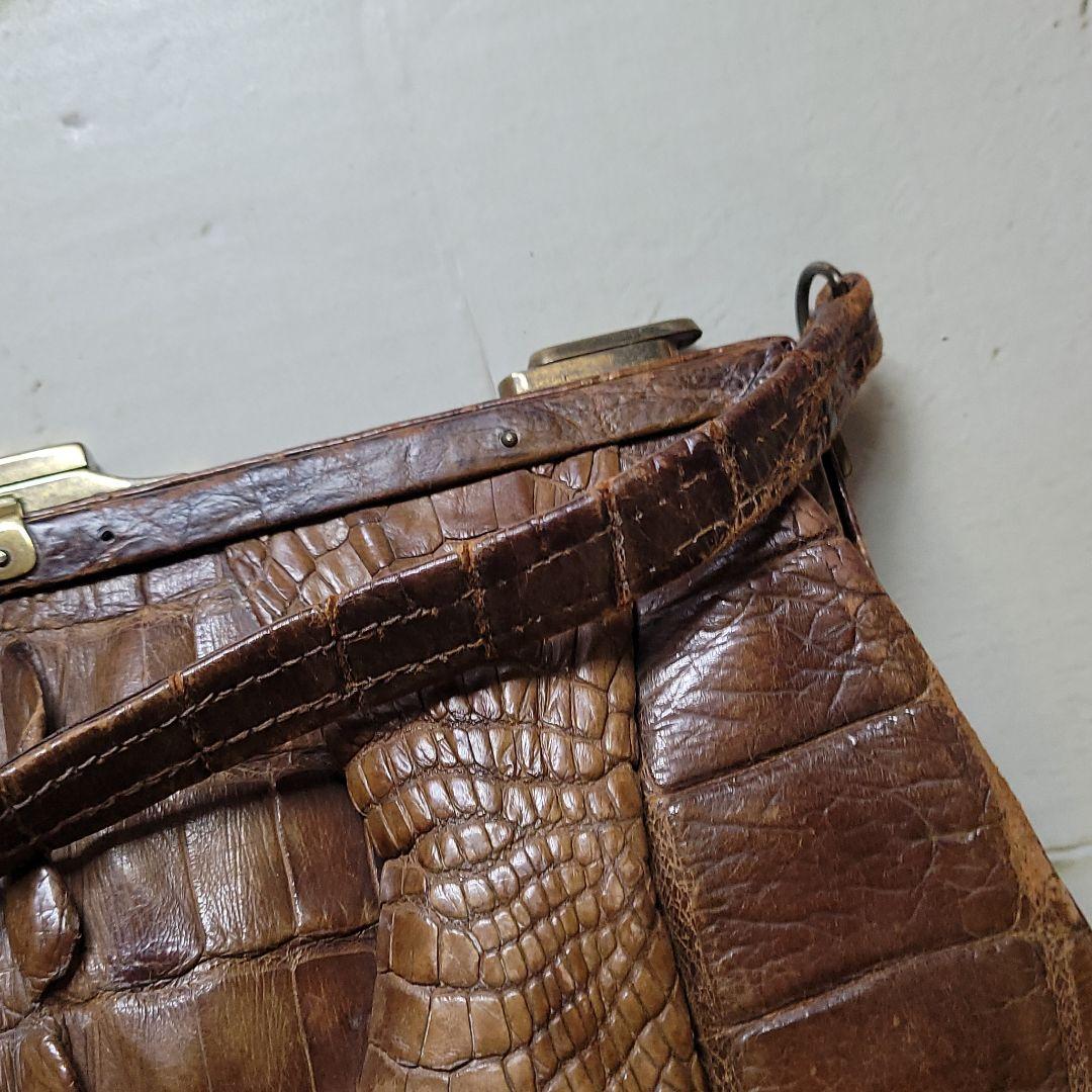 アンティーク/クロコダイル/手付き/小銭入れ/2点