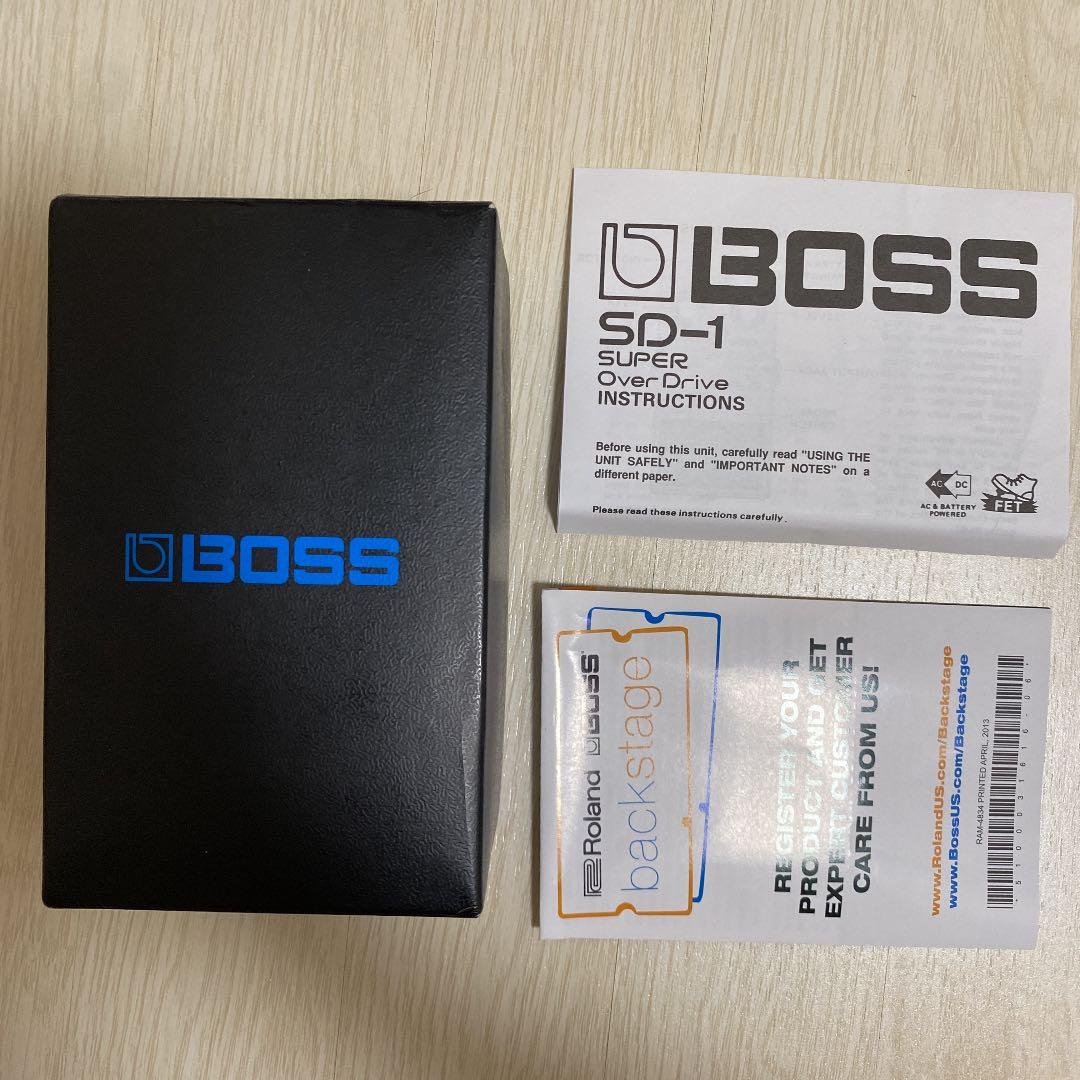 SD-1 (Super OverDrive) 箱付き