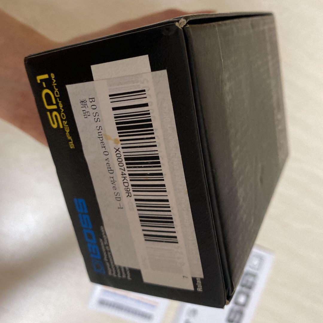 SD-1 (Super OverDrive) 箱付き