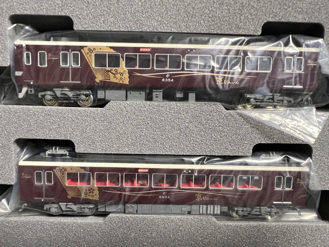 (精密加工品)KATO 阪急京とれいん、エッチングパーツ等