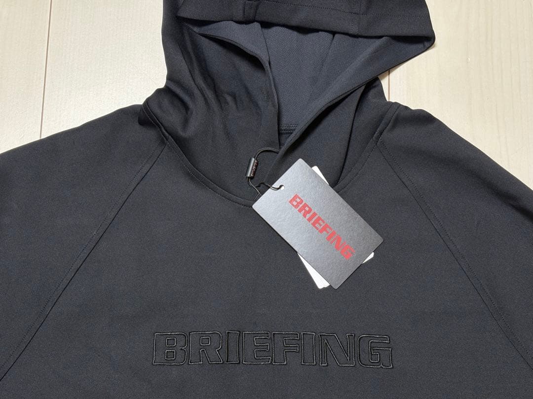 未使用)ブリーフィング ゴルフ メンズ パーカー サイズL ブラック