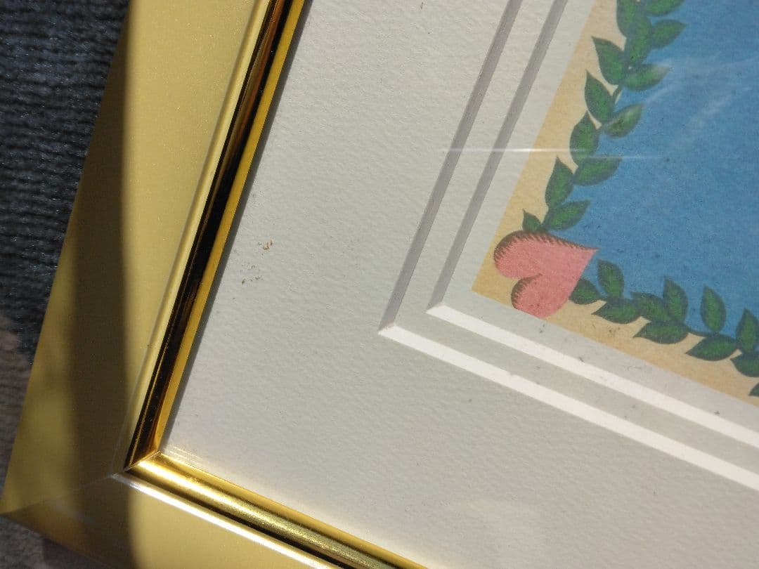 愛の季節　レイモン・ペイネ　ダイヤモンド・スクリーニング 版画