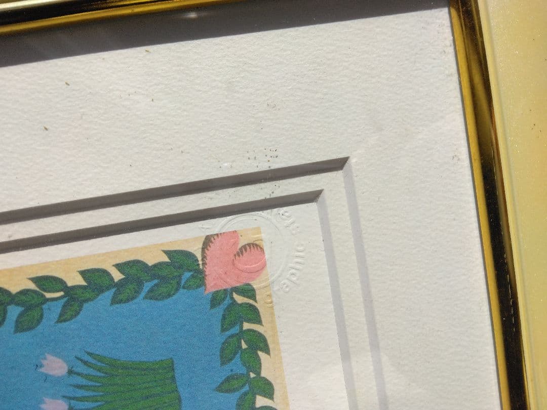 愛の季節　レイモン・ペイネ　ダイヤモンド・スクリーニング 版画