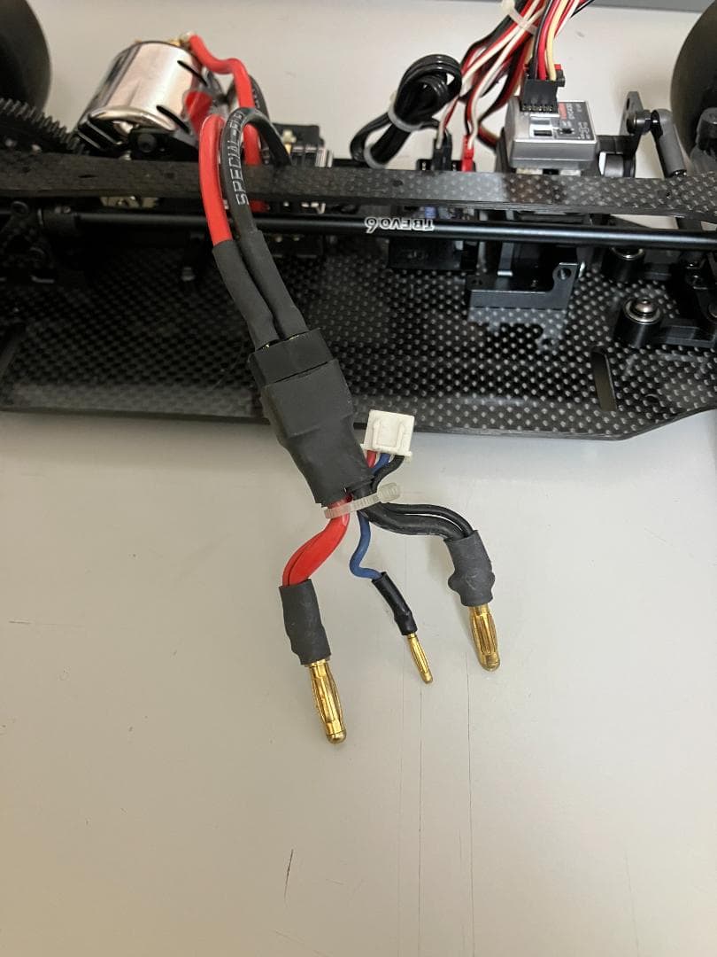 タミヤ TB Evo.6 シャーシ ＋ メカ ＋ ボディ