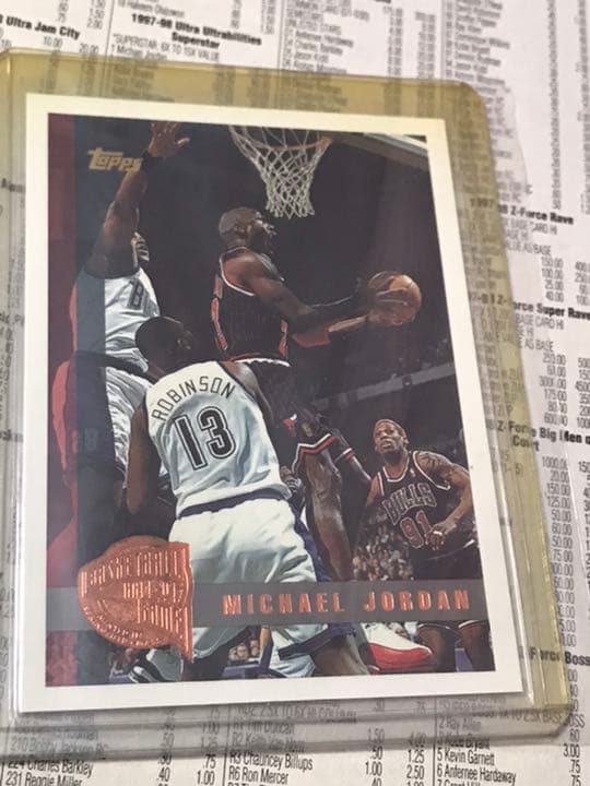 Michael jordan TOPPS パラレル　レア　ジョーダン