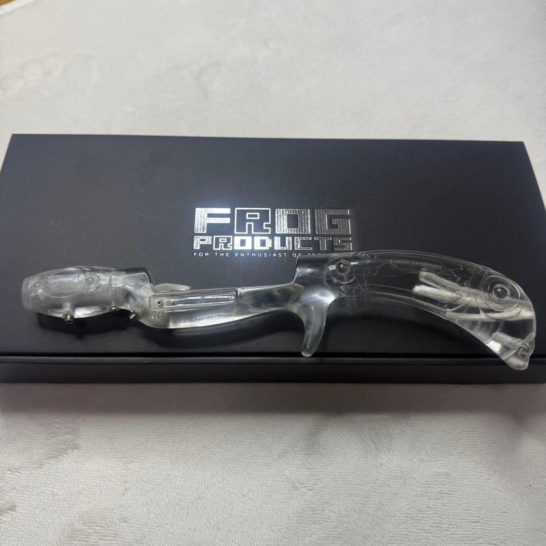 超希少2025年正月販売5個限定フロッグプロダクツ　クリアピストルグリップ袋付き