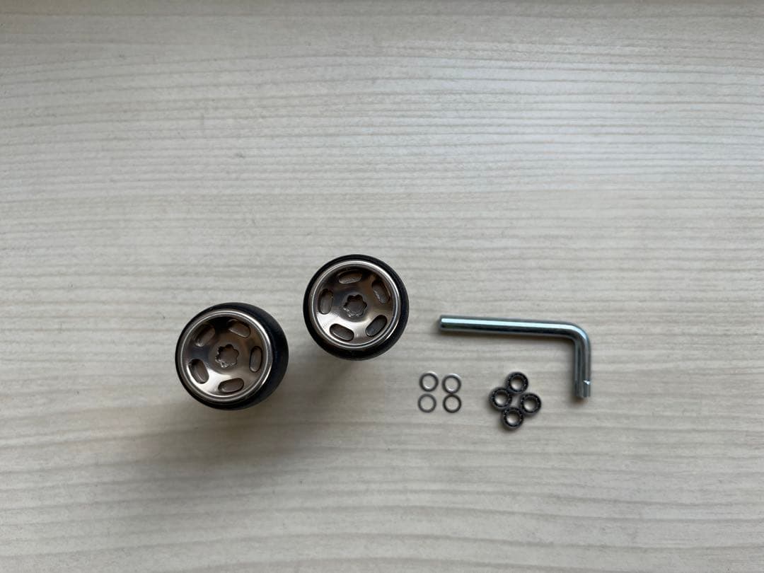 ★☆DRT バリアル ハンドルノブ 単体 2個セット　シルバー　新品同様