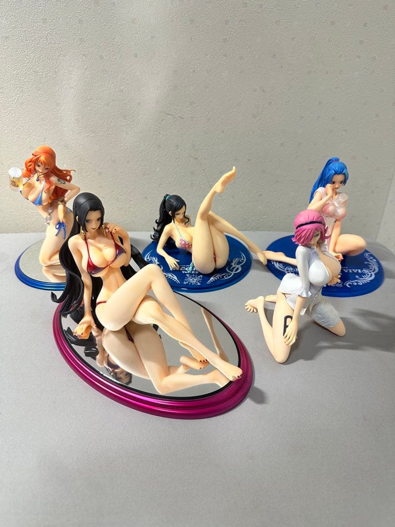 ワンピース POP ナミ　ロビン　ビビ　ハンコック　レイジュ　Ver.BB