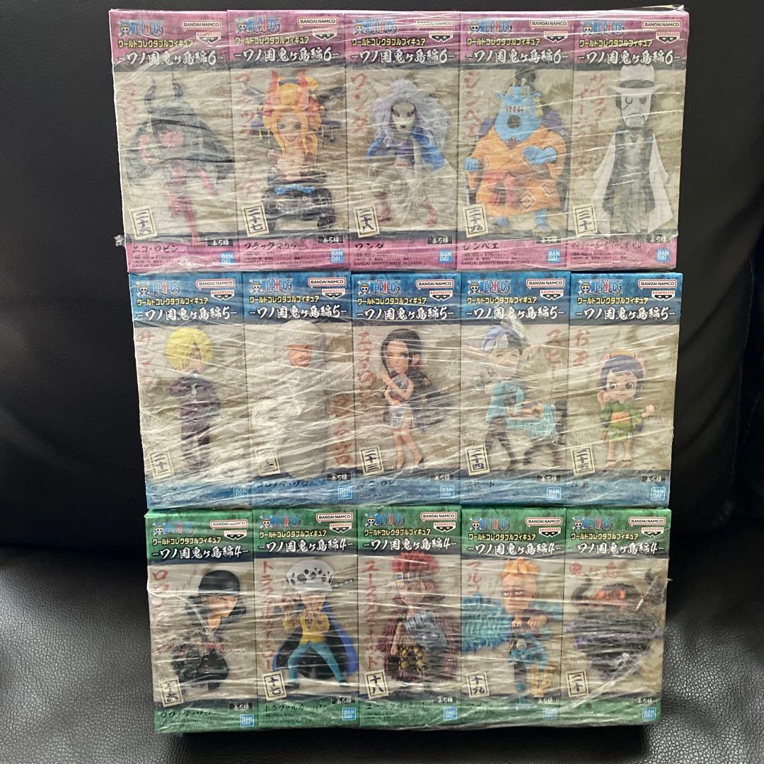 【55体セット】ワンピースワーコレワノ国鬼ヶ島編他