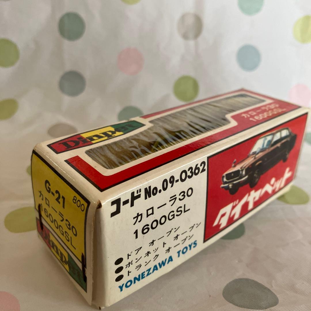 ダイヤペット　超レア当時物　値下！カローラ30 1600GSL 1/40 未使用