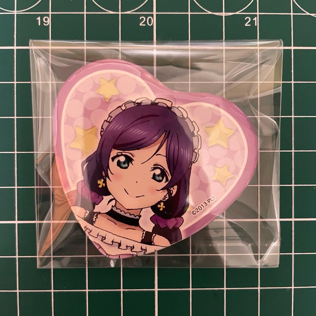 ラブライブ 東條希 ハート缶バッジ 5th