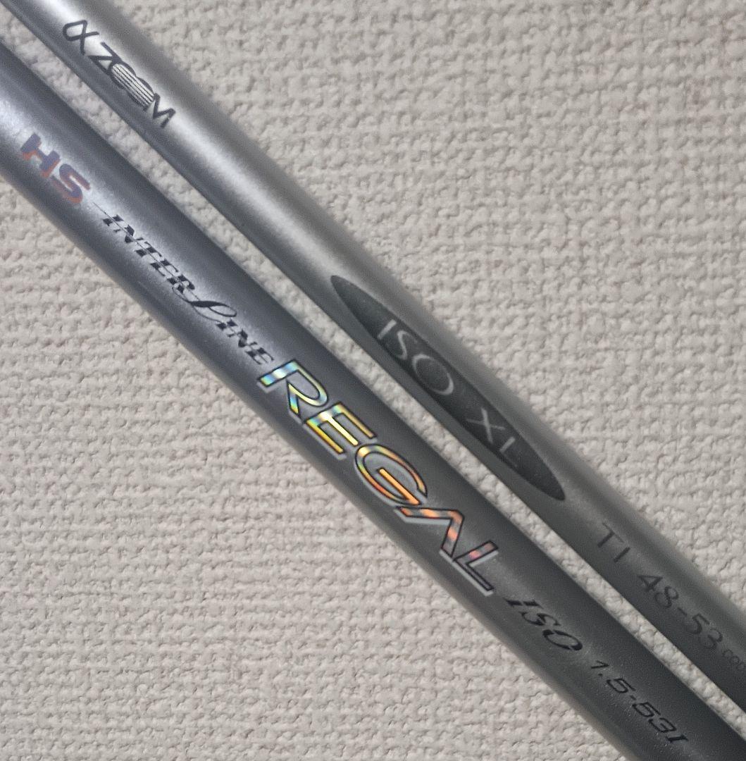 シマノαZOOM XL ISO T1 48-53&ダイワリーガル1.5号5.3m