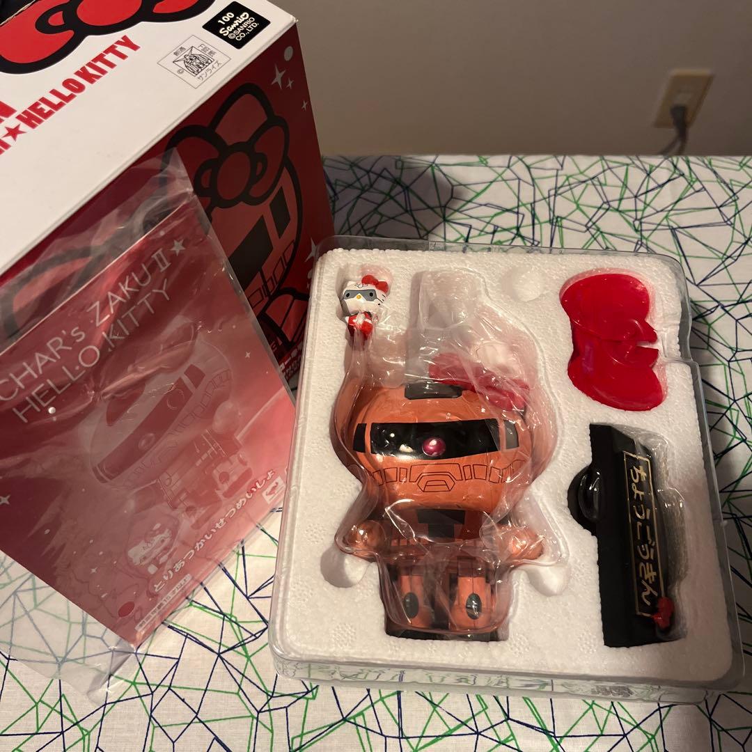 バンダイ 超合金 ハローキティ ガンダム シャア専用ザクⅡ セット