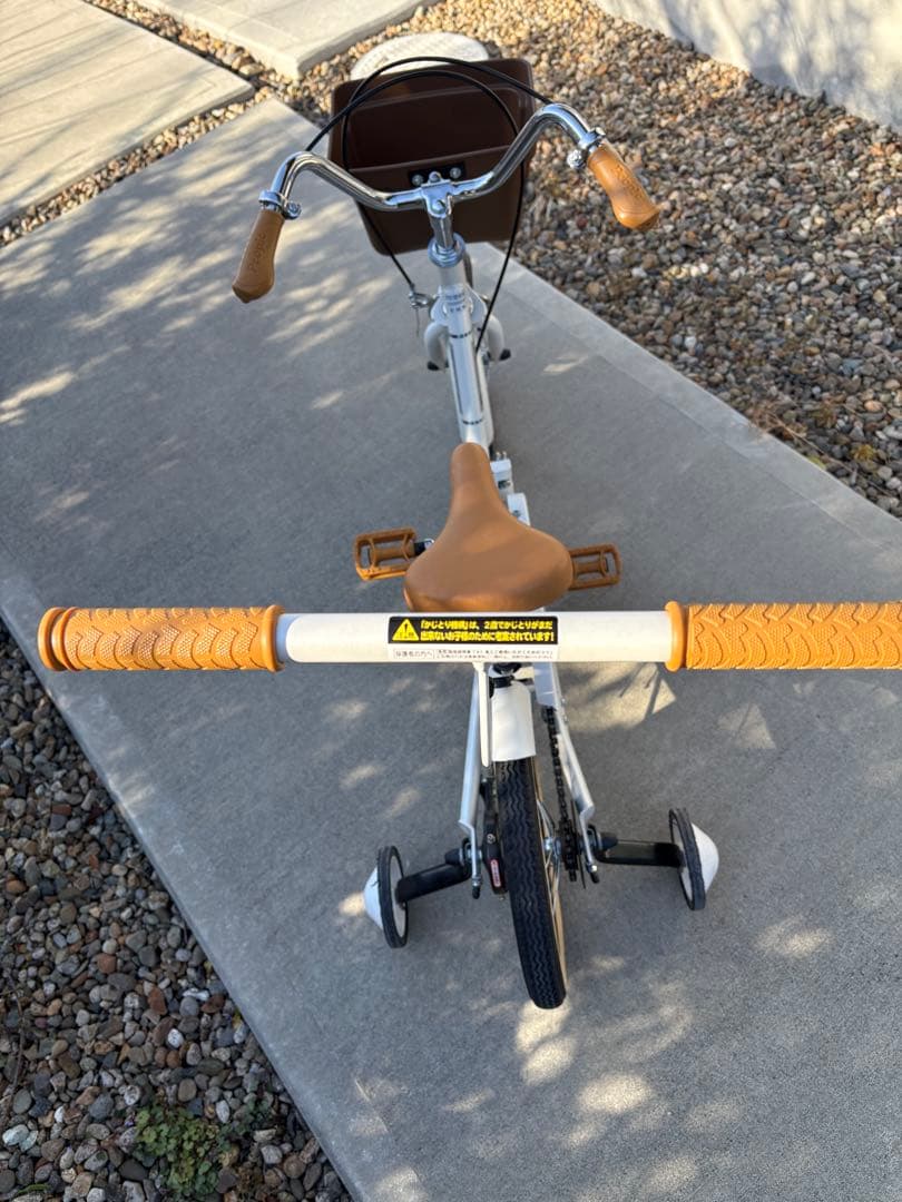 people(ピープル) いきなり自転車　14インチ　プレミアムホワイト