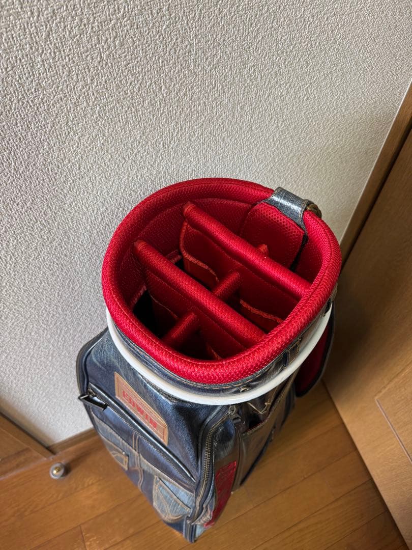 【EDWIN】キャディバッグ　デニム