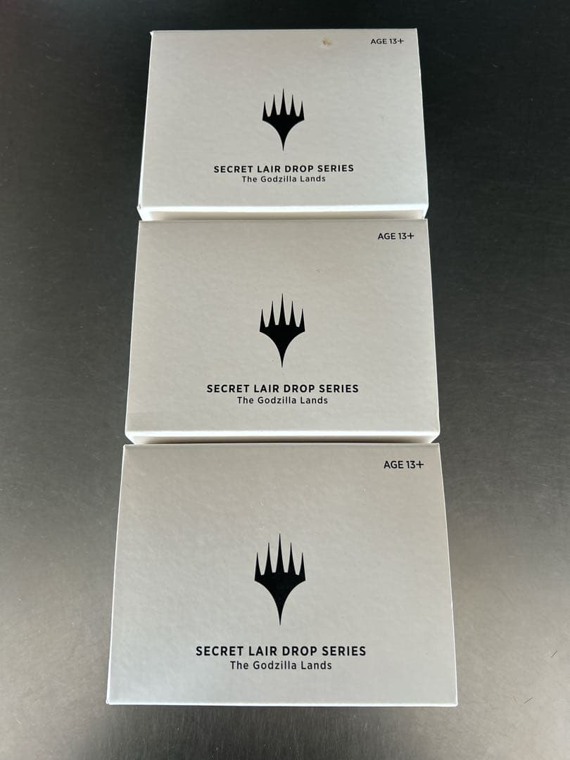 SECRET LAIR \"The Godzilla Lands\" 3個セット