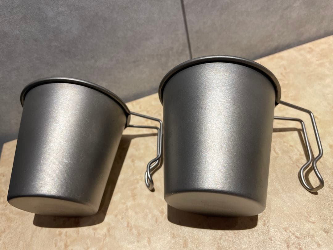 スノーピーク　チタンシングルマグ　No.2 mg-002 2個セット