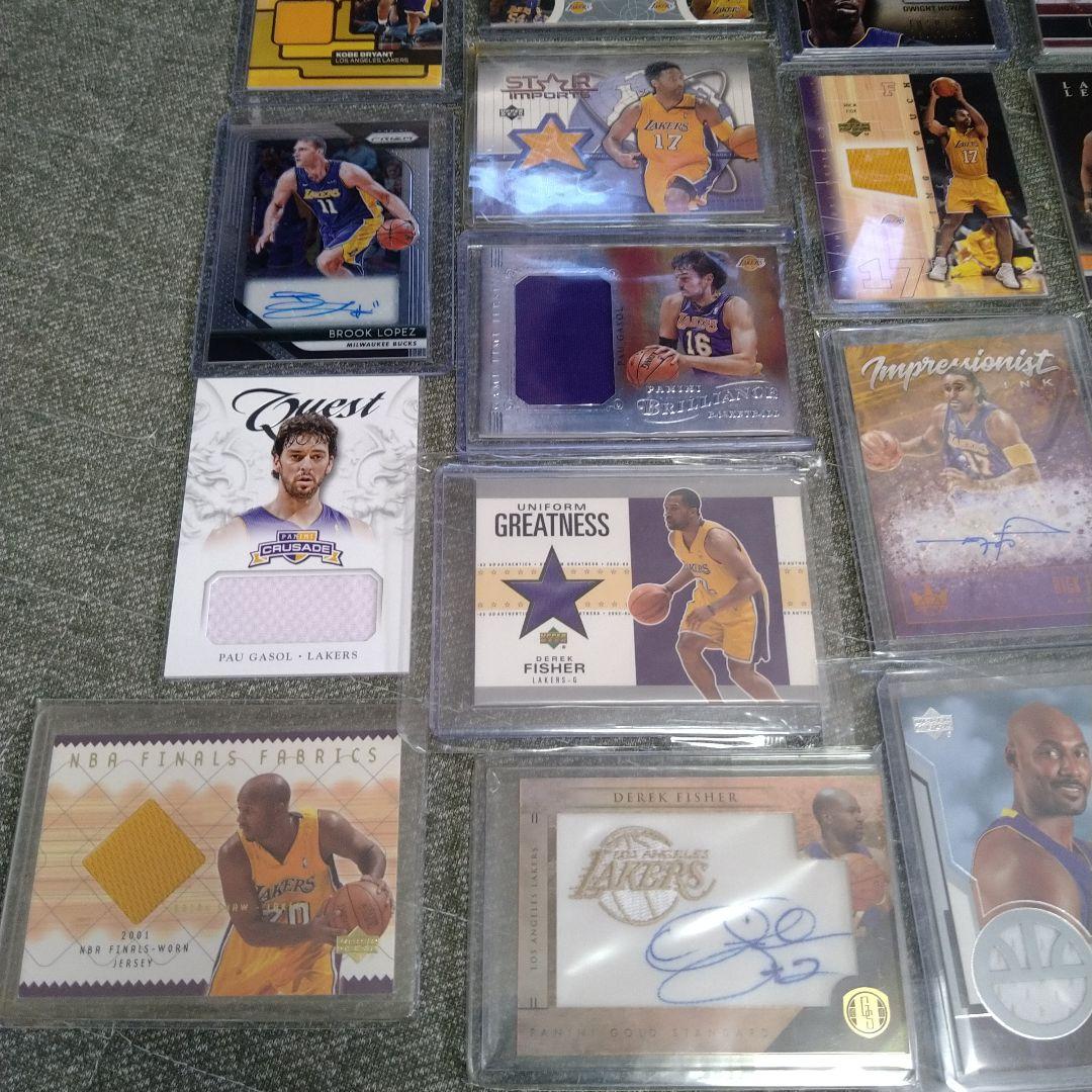 NBA00sレイカーズカード（ジャージ、サイン） 23枚セット
